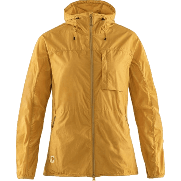 Jachetă De Vânt Ocru High Coast W - Vulpe De Munte Ocru