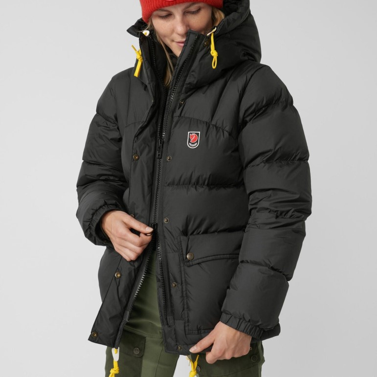 Fjällräven Jachetă Neagră Expedition Down Lite W - Neagră