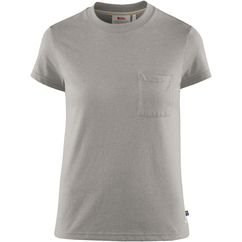 Tricou Din Bumbac Din Groenlanda Ss W Fjällräven Gri