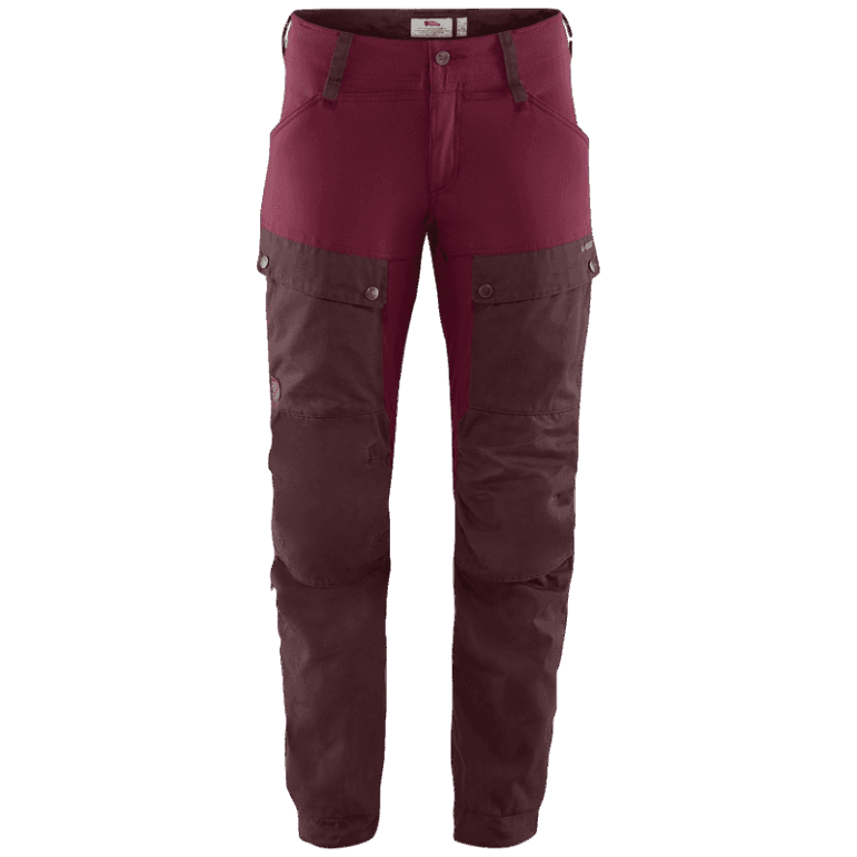 Pantaloni Fjällräven Keb Granat închis/prune W - Diverse Culori