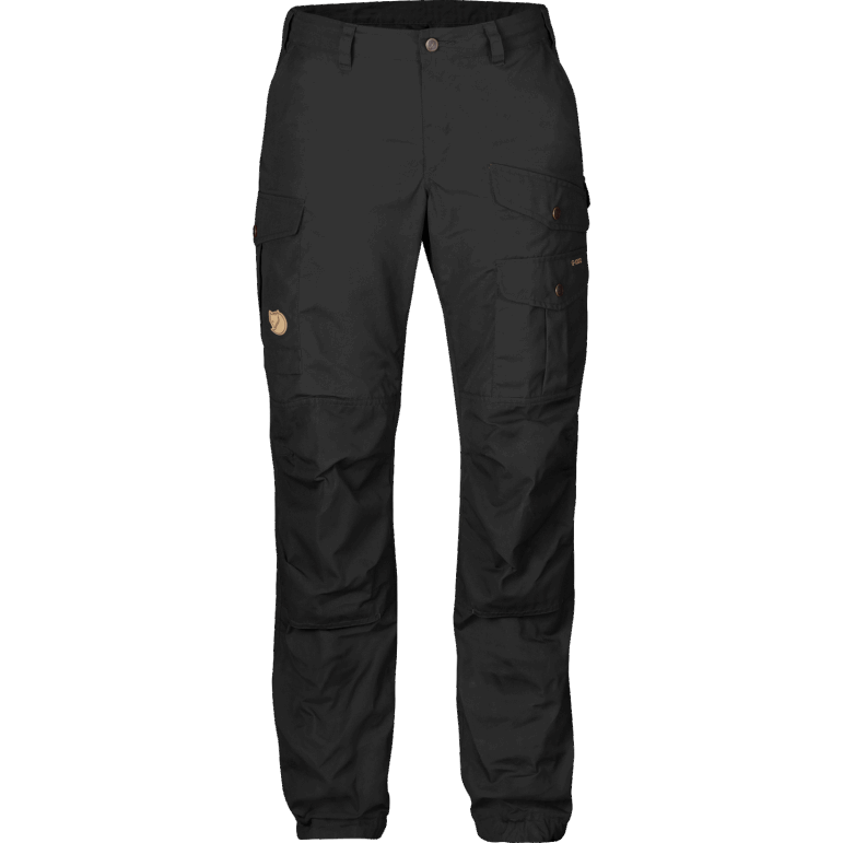Fjällräven Pantaloni Gri închis Vidda Pro W Obișnuiți