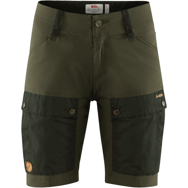 Pantaloni Scurți Keb Cu Fjällräven Pădure Adâncă/verde Dafin