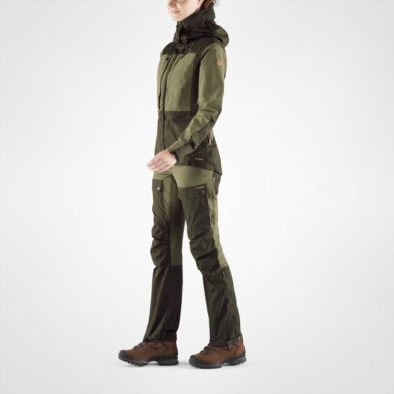 Albastru Argilă-albastru Mineral Fjällräven Pantaloni Keb W Scurt - Albastru Argilă Albastru Mineral