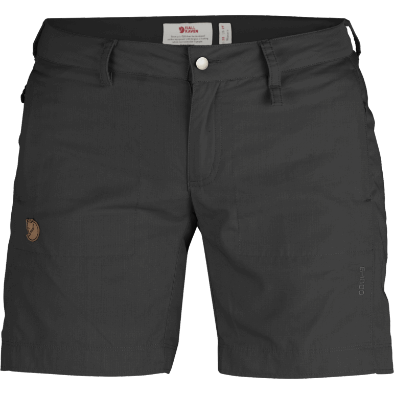 Pantaloni Scurți Fjällräven Abisko Shade W Gri închis