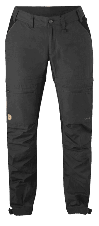 Abisko Lite Trek Zip-off Cu Gri închis/negru Fjällräven