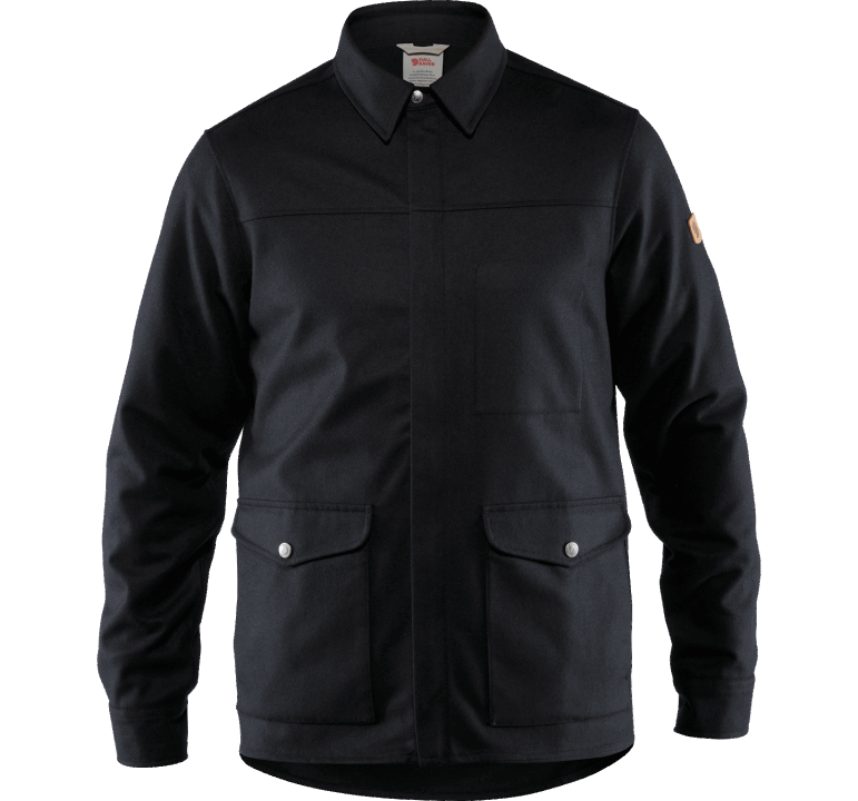 Greenland Re-wool Jachetă Cămașă M Negru Fjällräven