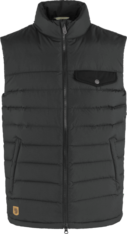 Greenland Down Liner Vest M - Negru Fjällräven Negru