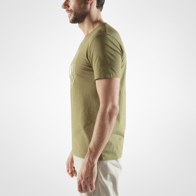Tricou Fjällräven Pentru Camping Fjällräven Navy W