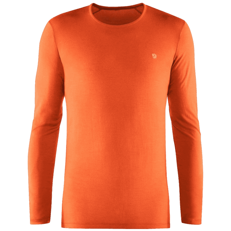 Bergtagen Thinwool Ls M - Hokkaido Orange Hokkaido Orange Fjällräven