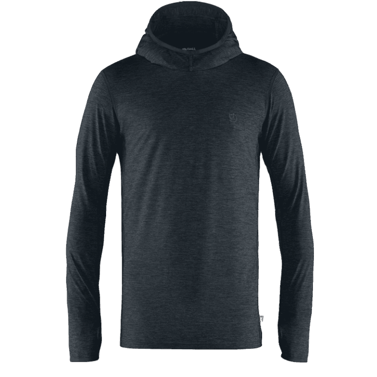 Bleumarin închis Fjällraven Abisko Sun-hoodie M