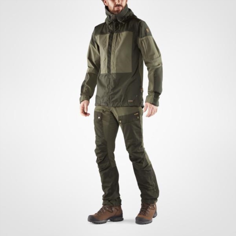 Pantaloni Castanie/ghinda Keb M Regulat Fjällräven