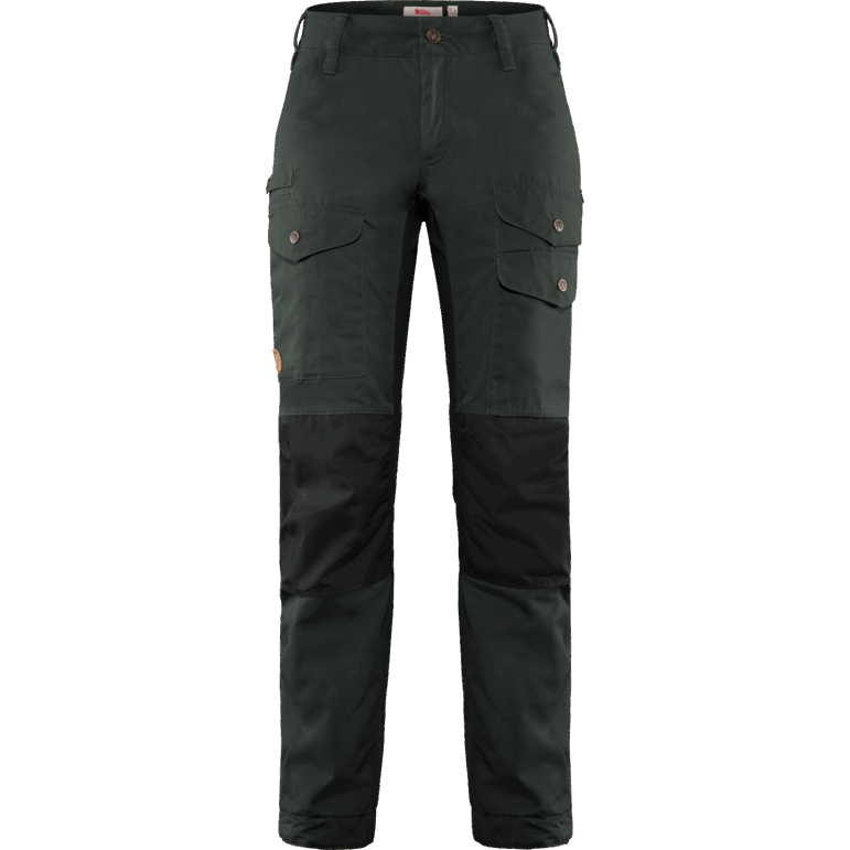 Gri închis/negru Fjällräven Vidda Pro Pantaloni Ventilați M Lung - Gri închis - Negru