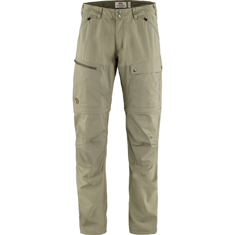 Pantaloni Abisko La Mijlocul Verii M R - Savanna-olive Fjällräven Savanna- Light Olive