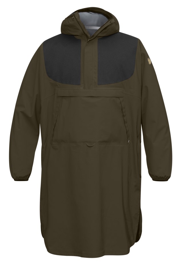 Fjällräven Poncho Eco-shell Laponia De Măslini închis