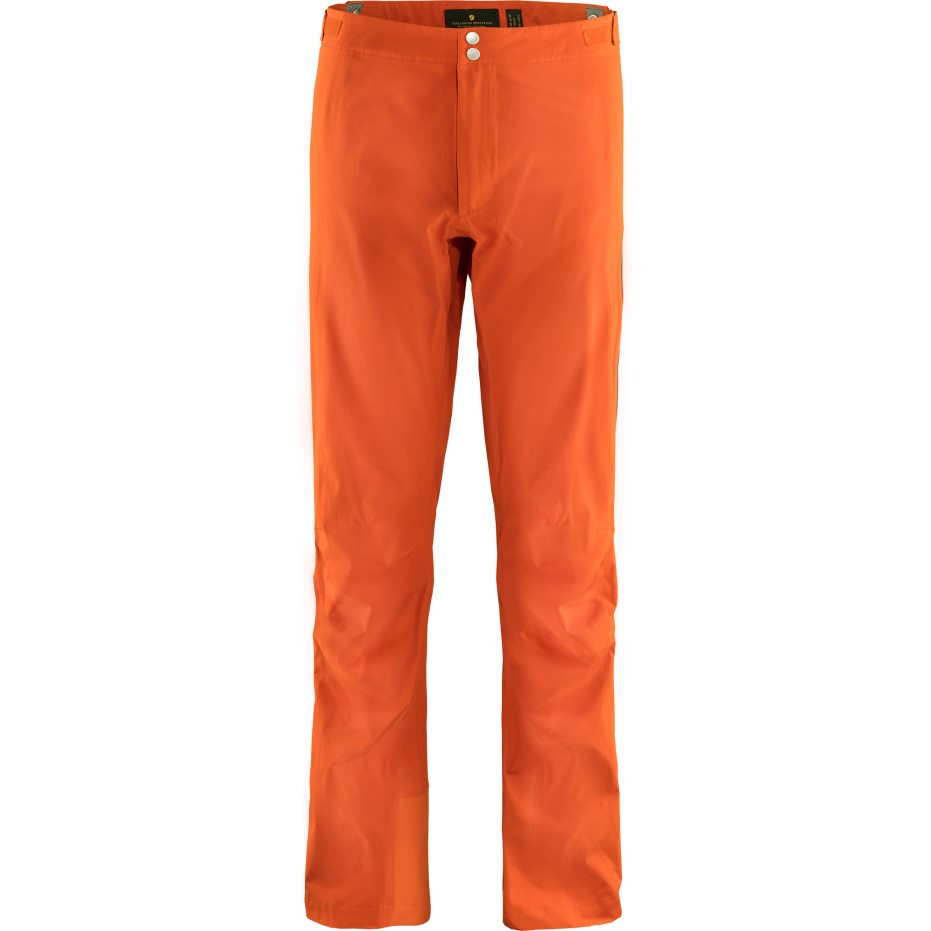 Pantaloni Eco-shell Bergtagen Lite Portocaliu Hokkaido M Marca Fjällraven