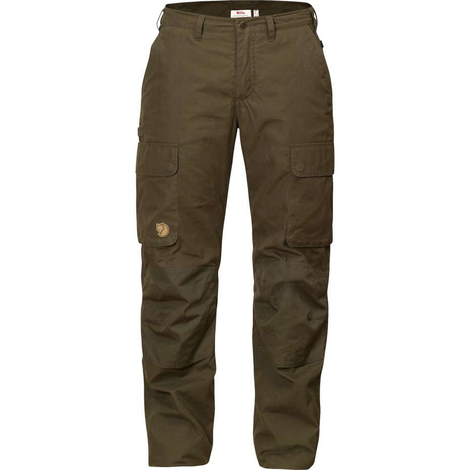 Pantaloni De Iarnă Fjällräven Dark Olive Brenner Pro Cu