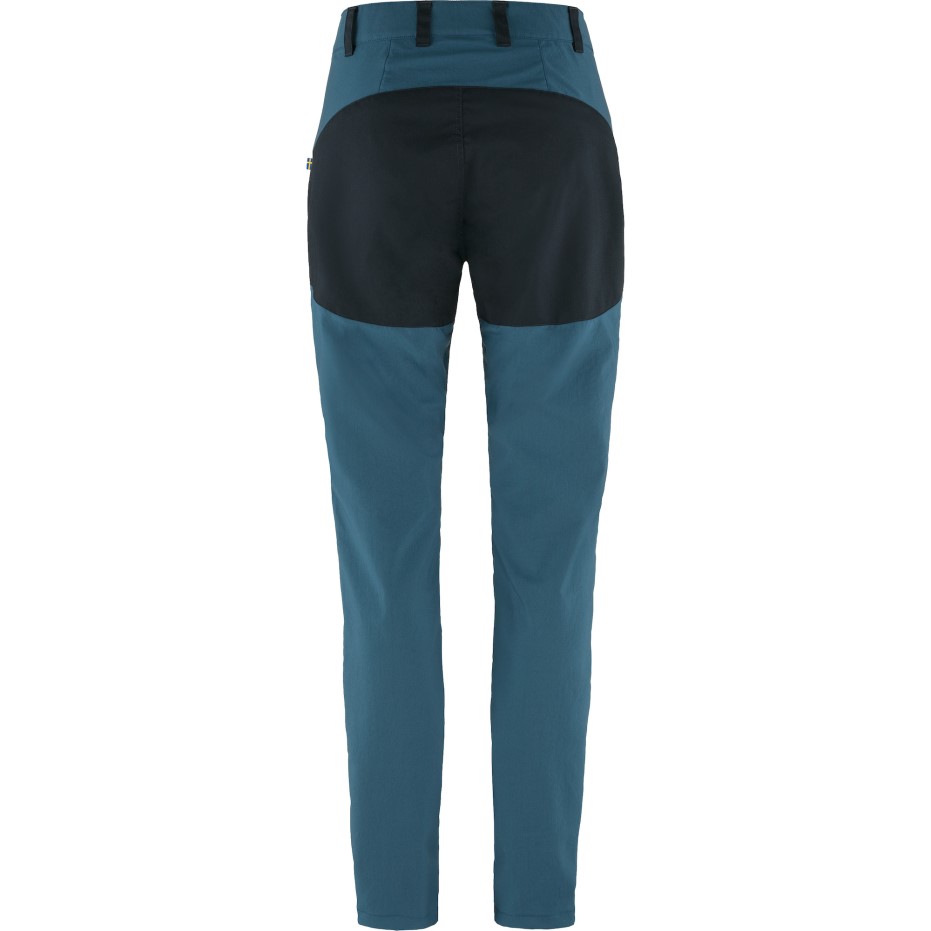 Fjällräven Pantaloni De Vară Abisko Albastru Indigo-bleumarin închis Cu Scurti