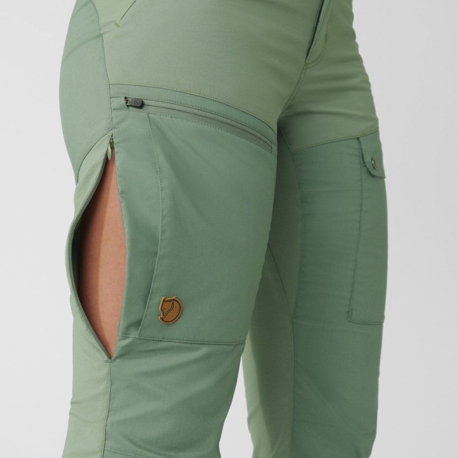 Fjällräven Pantaloni De Vară Abisko Albastru Indigo-bleumarin închis Cu Scurti