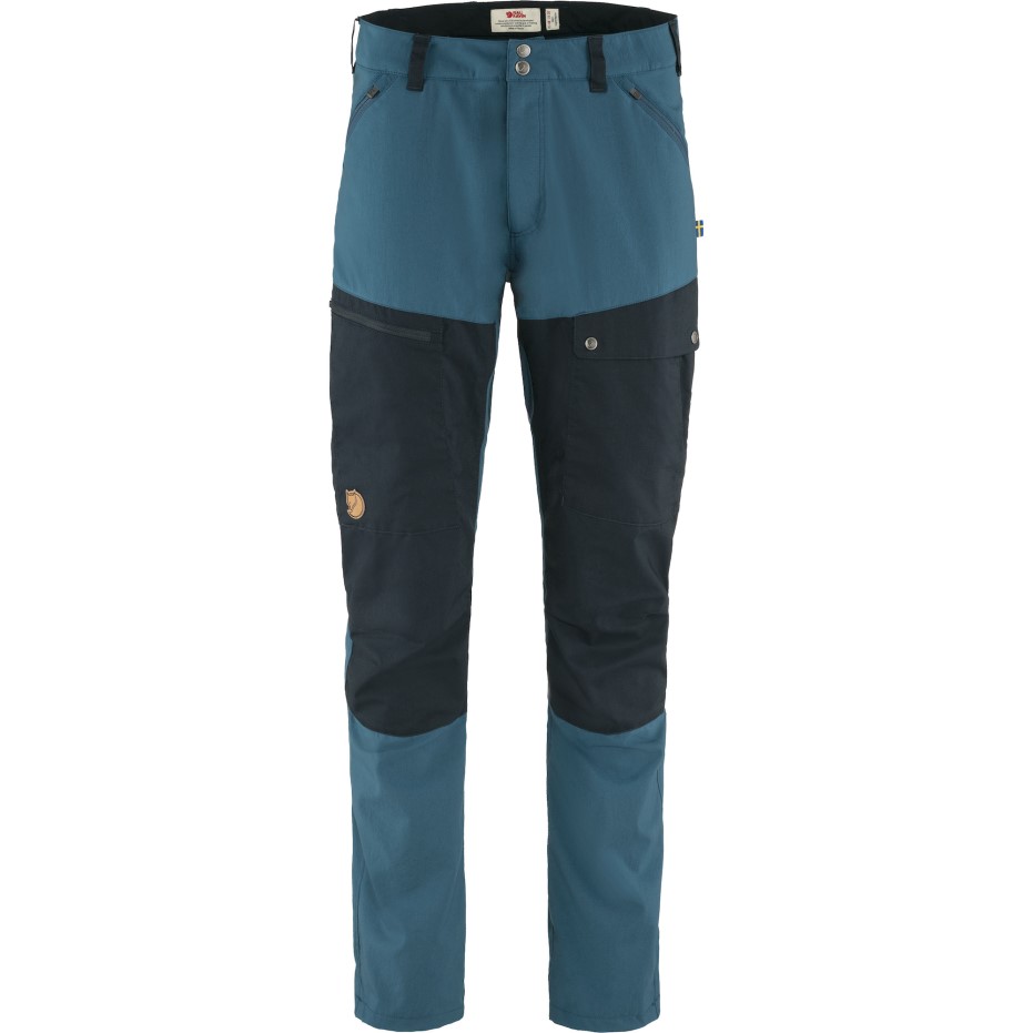 Albastru Indigo-marinul închis Fjällräven Pantaloni Abisko De Mijlocul Verii M Lungi