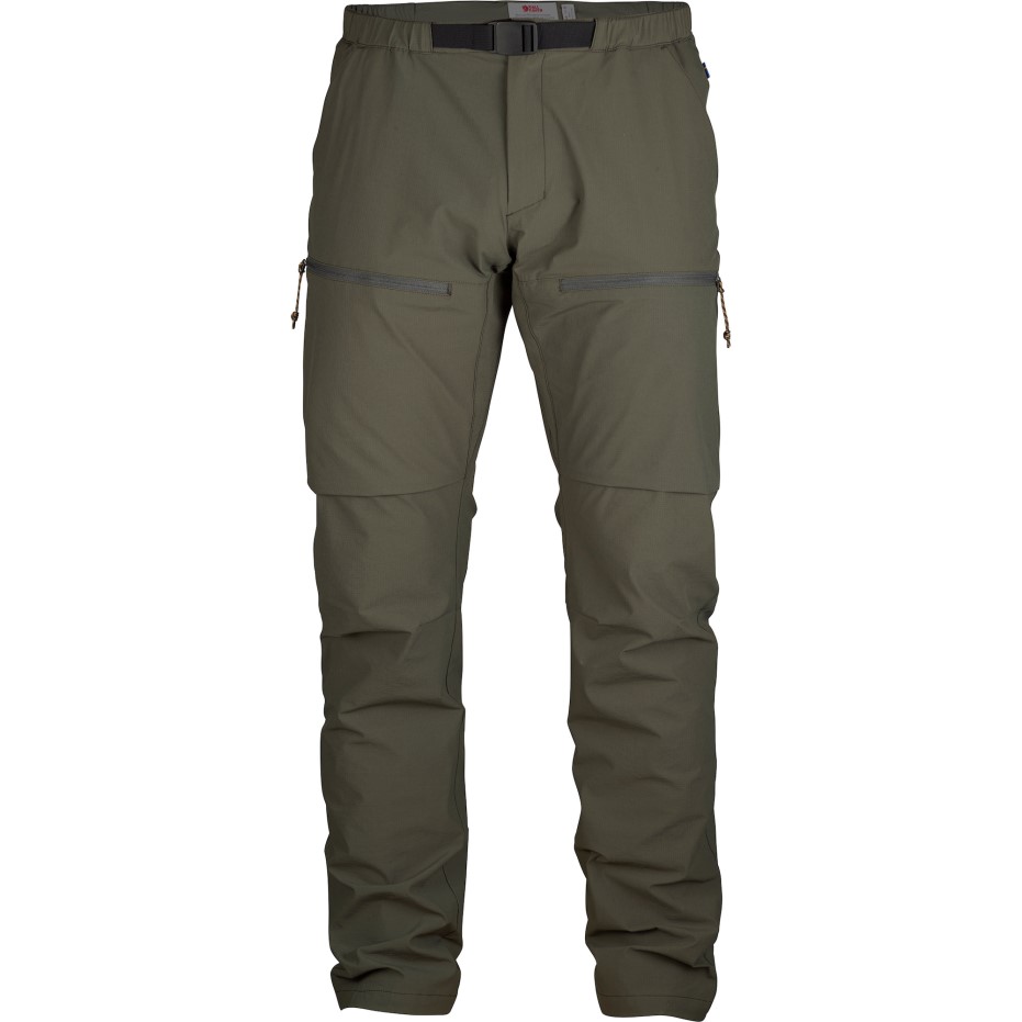 Fjällräven Pantaloni De Drumeție Pe Coasta înaltă Gri De Munte M Reg