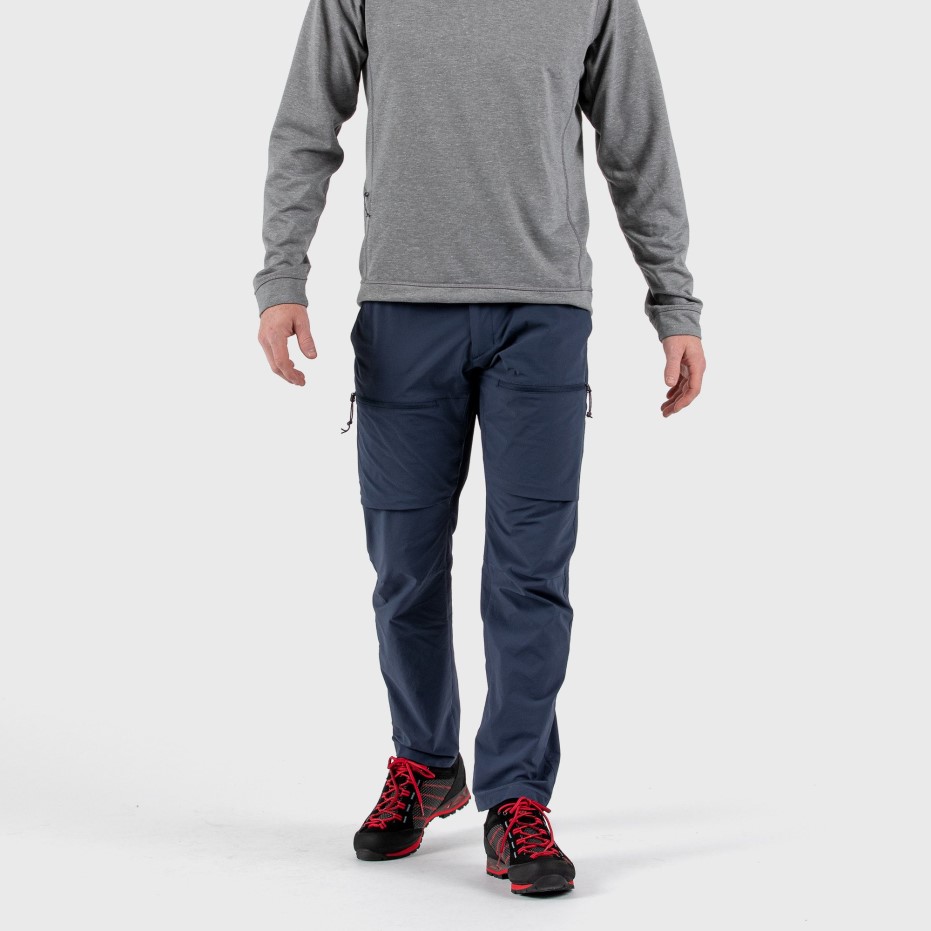 Fjällräven Pantaloni De Drumeție Pe Coasta înaltă Gri De Munte M Reg