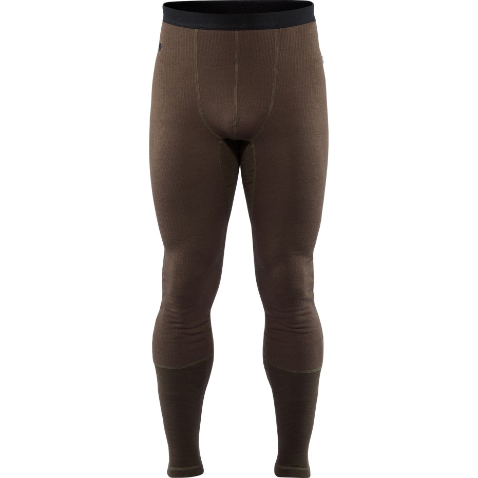 Măsliniu închis Fjällräven Värmland Woolterry Long Johns M