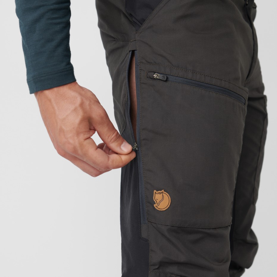 Fjällräven Abisko Lite Pantaloni De Trekking M Reg Olive