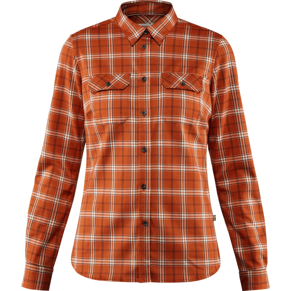 Fjällglim Cămașă Stretch Ls W Frunze De Toamnă Fjällräven