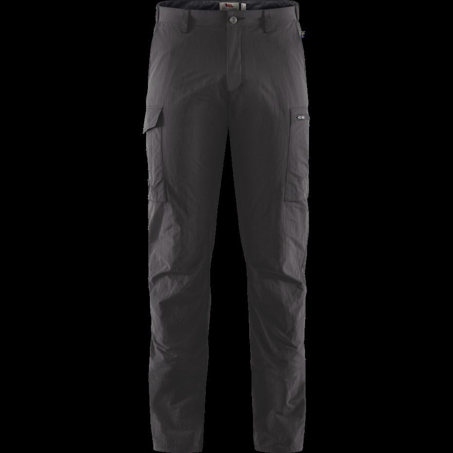 Fjällräven Travelers Mt Pantaloni M Gri închis