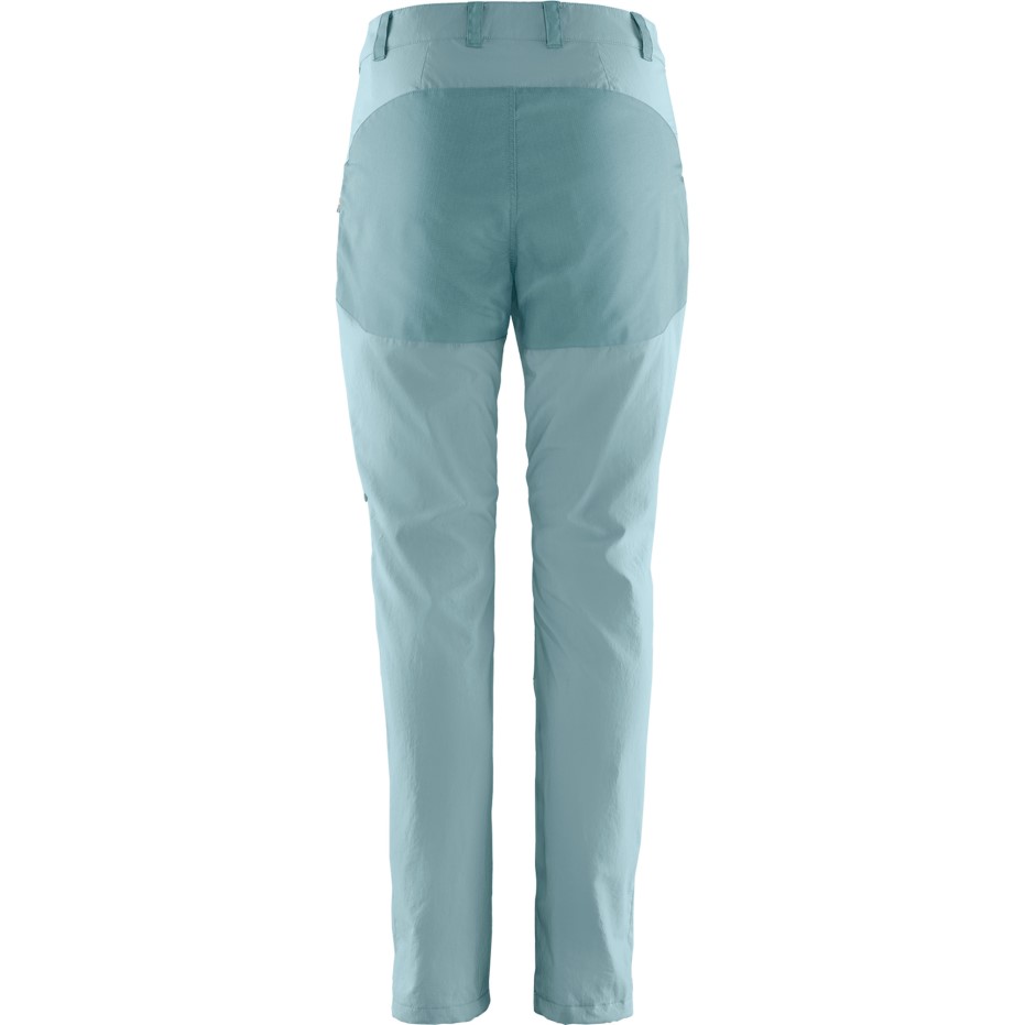 Pantaloni Abisko De Mijloc De Vară W Scurt Fjällräven Mineral Blue-clay Blue