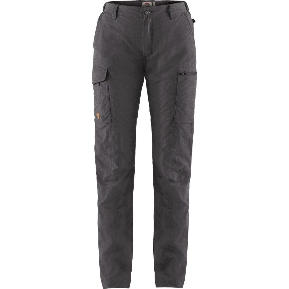 Pantaloni Travelers Mt W Gri închis Fjällräven