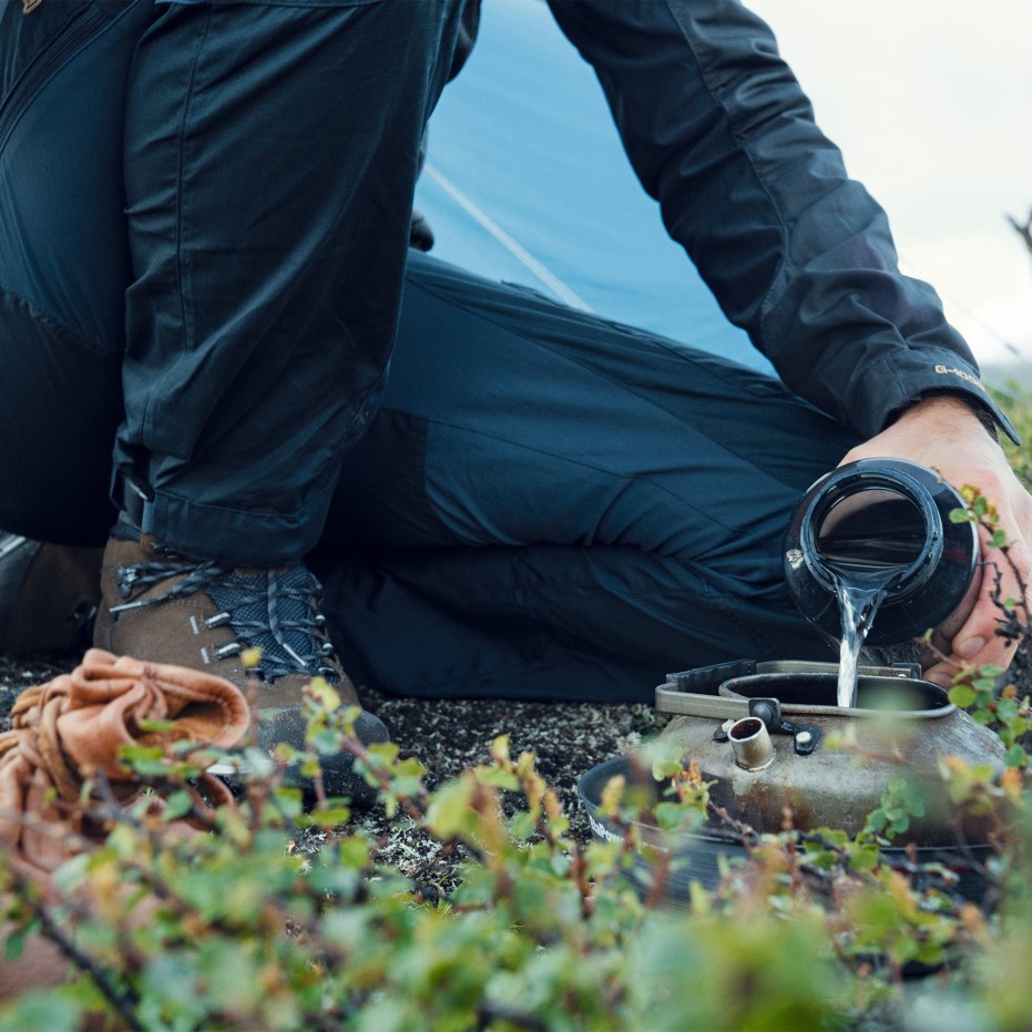 Pantaloni De Trekking Abisko Lite M Reg Fjällräven Nisip