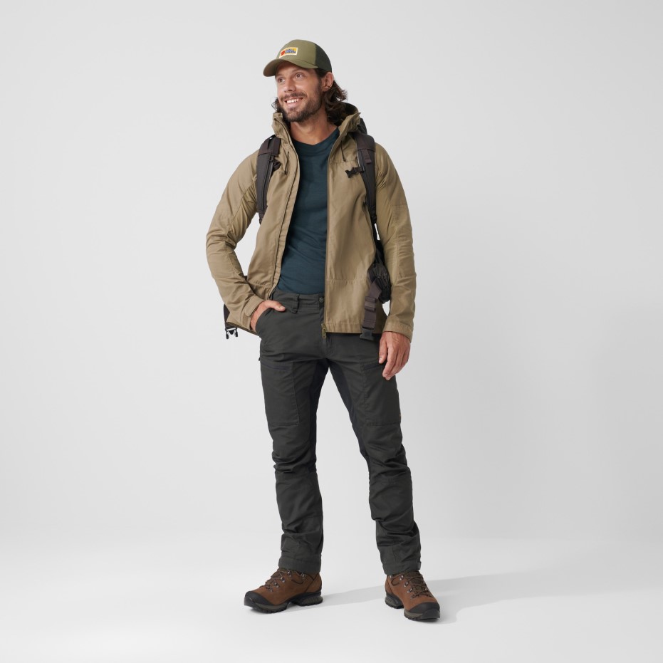 Pantaloni De Trekking Abisko Lite M Reg Fjällräven Nisip