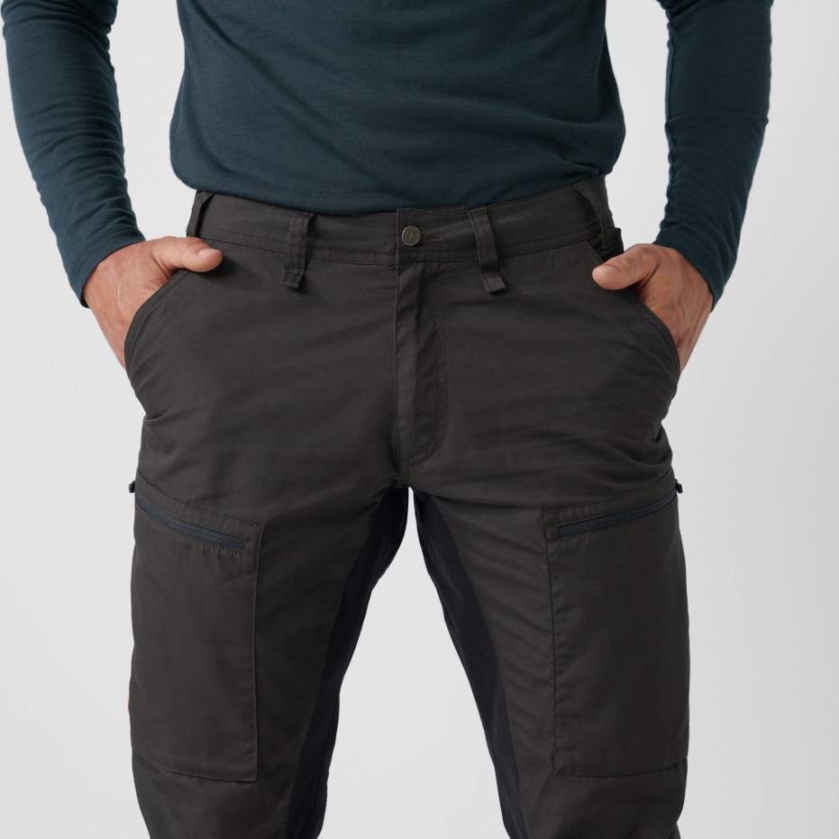 Pantaloni De Trekking Abisko Lite M Reg Fjällräven Nisip