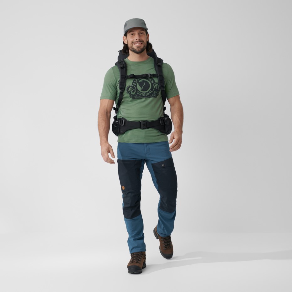 Savana-deschis Măsliniu Abisko Pantaloni De Mijloc De Vară M Lungi Fjällräven