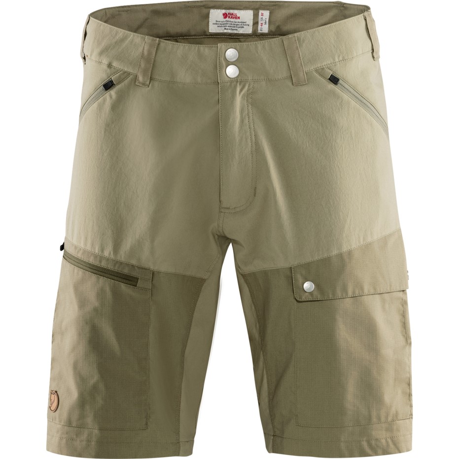 Fjällräven Abisko Pantaloni Scurți De Mijloc De Vară M Savană-oliv Deschis