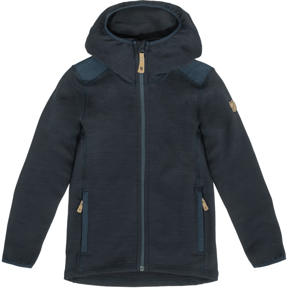 Hanorac Pentru Copii Keb Fleece Vulpe De Munte Bleumarin închis