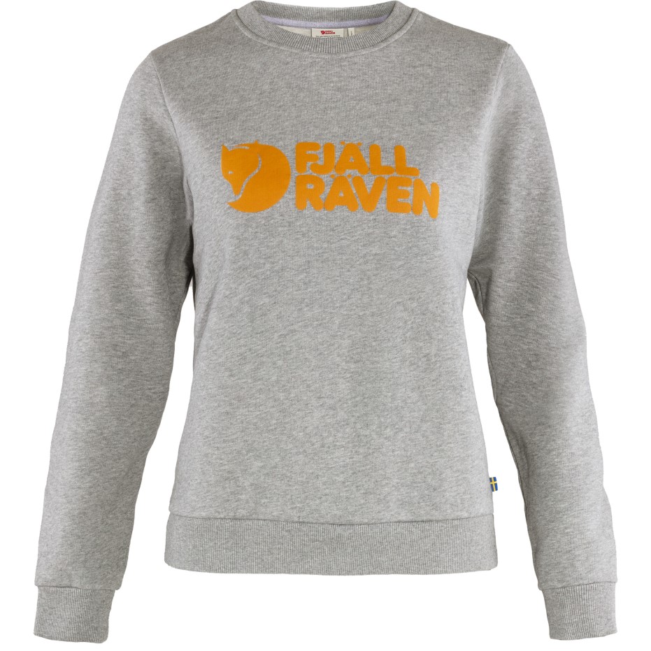 Pulover Cu Logo Fjällräven Cu Gri-melanj