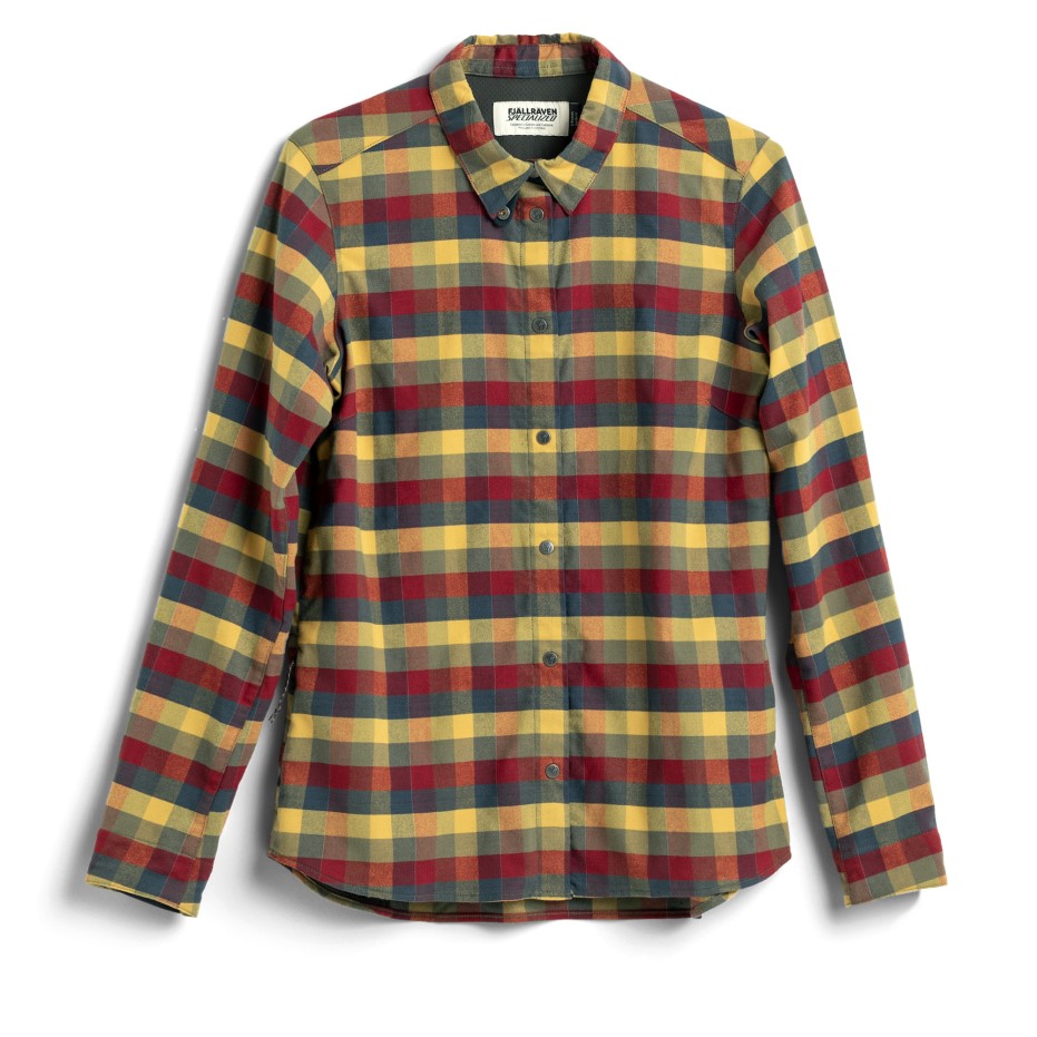 Cămașă De Flanel Pentru Călăreț Fjällräven S/f Ls W Flag Check