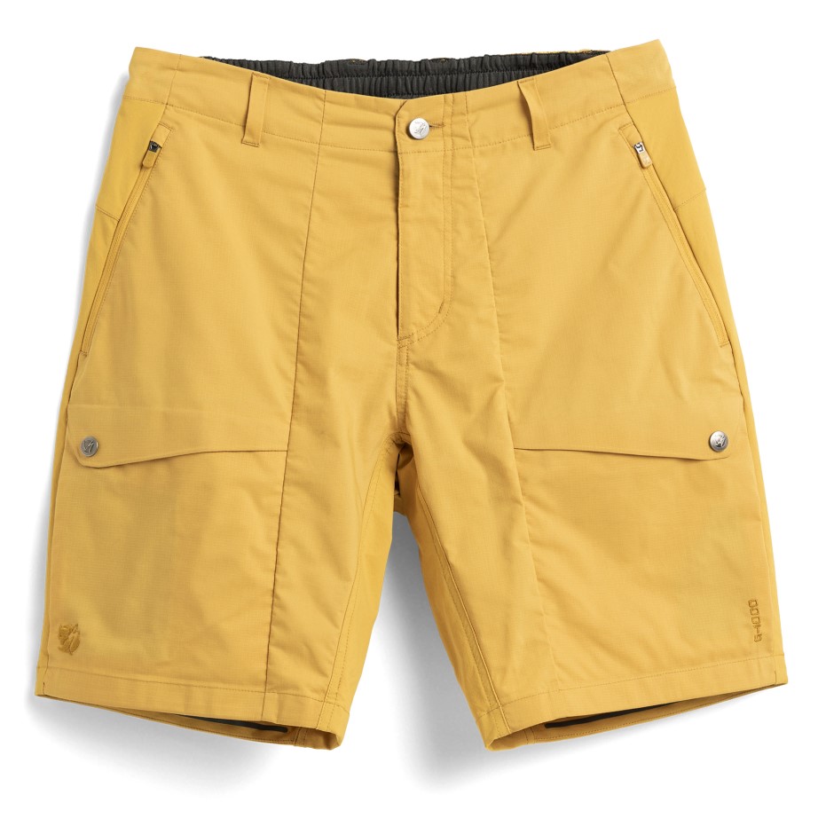 Pantaloni Scurți Hibrid Pentru Călăreți Fjällräven Ocru S/f M