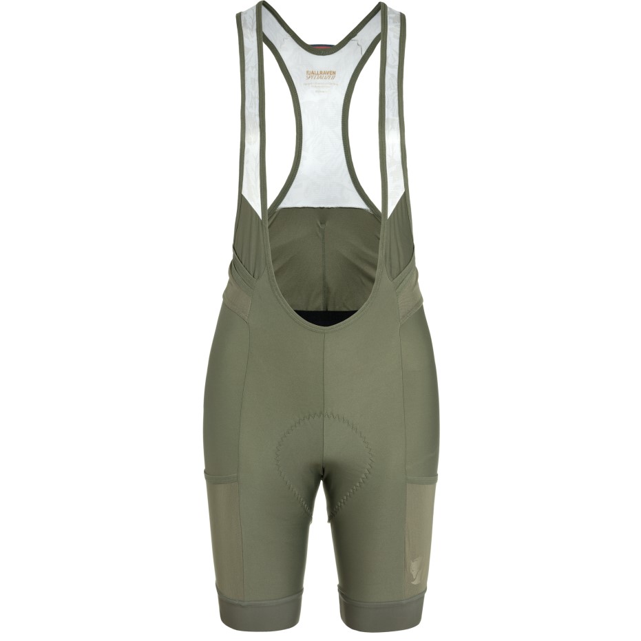 Pantaloni Scurți Cu Salopete Fjällräven S/f Adventure Cu Swat și Verde