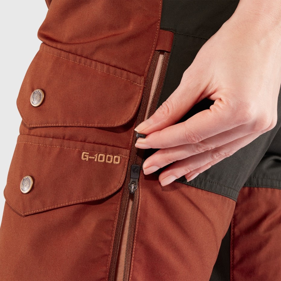 Fjällräven Deep Forest Vidda Pro Pantaloni Ventilați W Scurti