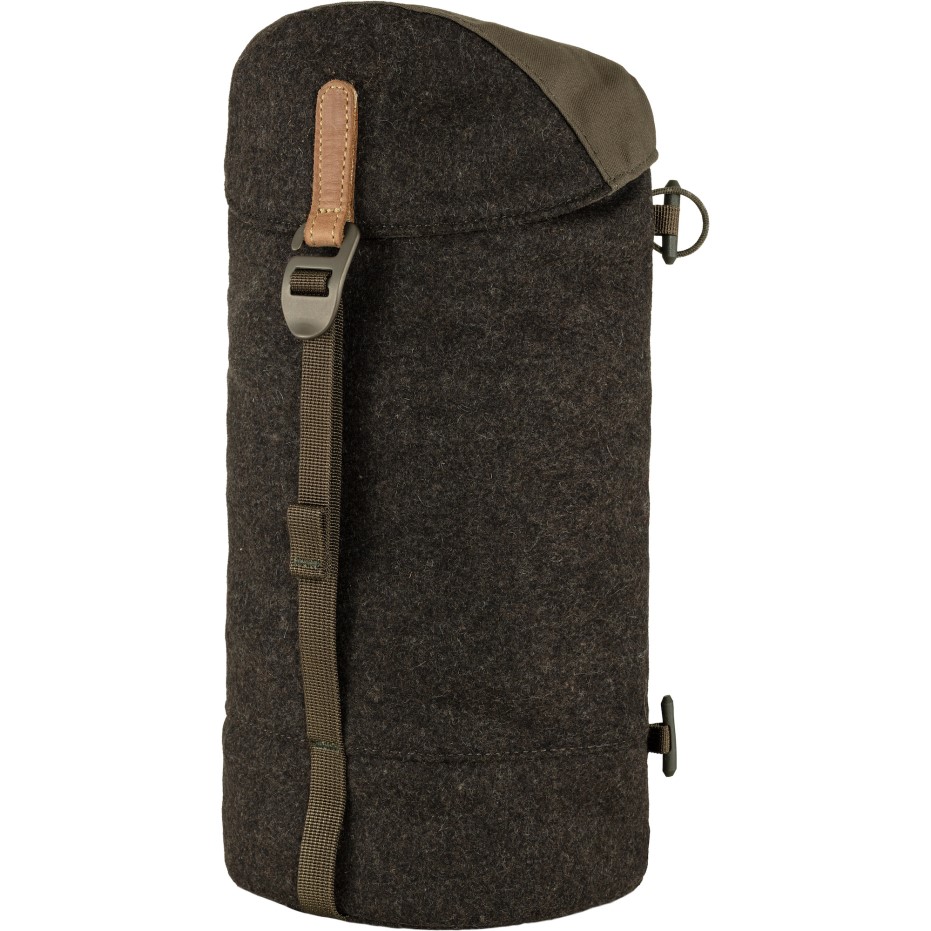 Fjällräven Buzunar Lateral Din Lână Värmland Maro Măsliniu închis