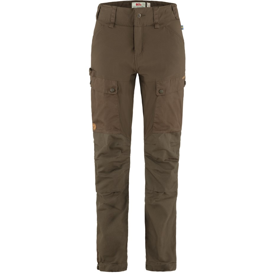 Pantaloni Hibrid De Pădure De Măslini întunecați W Fjällräven