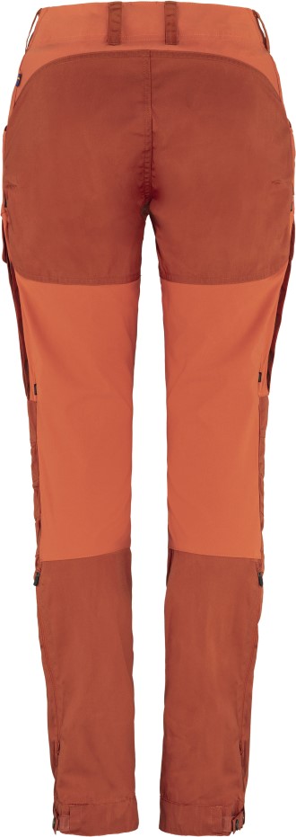 Pantaloni Keb Curbat W Scurt Fjällräven Cabin Red-rowan Red