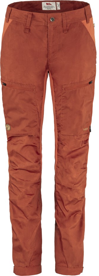 Cabin Red-rowan Red Abisko Lite Pantaloni De Trekking W Reg Fjällräven
