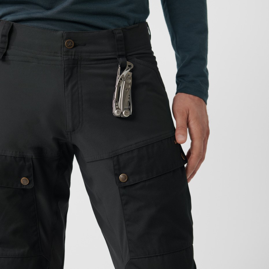 Fjällräven Brand Timber Pantaloni Maro-castan Keb M Reg