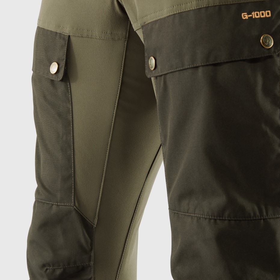 Fjällräven Keb Pantaloni M Reg Bleumarin închis-uncle Albastru