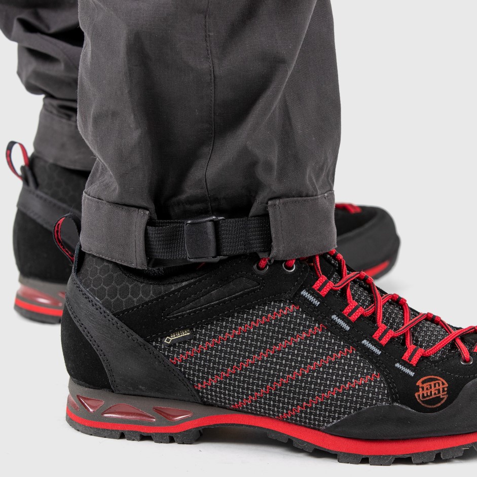 Gri închis-negru Vulpe De Munte Abisko Lite Trekking Zip-off M Reg