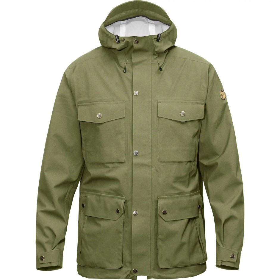 Fjällräven Övik Jachetă Eco-shell M Verde